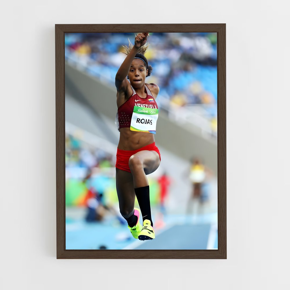 Poster Saut d'Étoile – affiche Athlétisme (vue 5)
